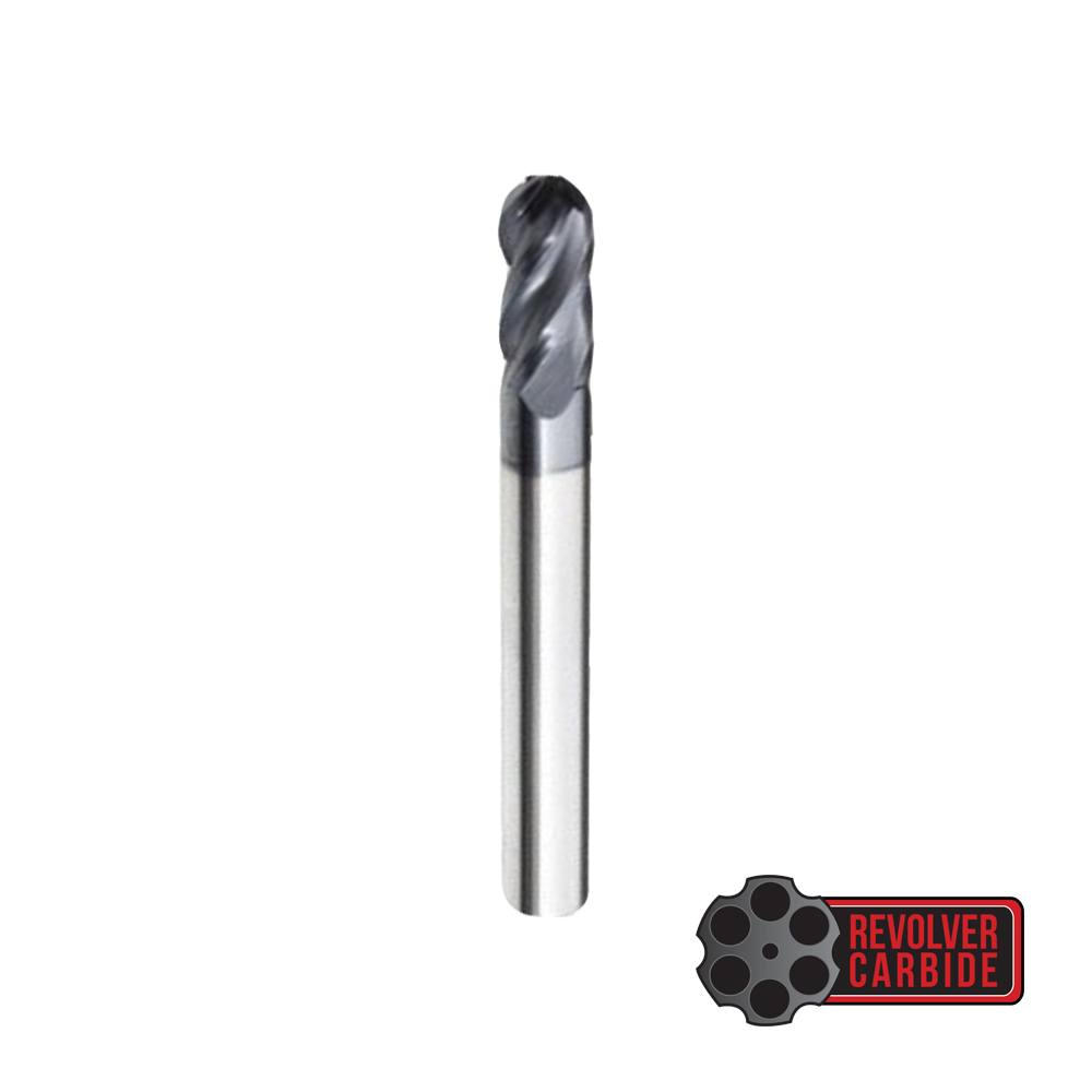 Ball Nose Carbide End Mill 3/16"